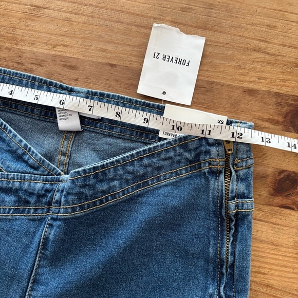 Forever 21 Blue Flare & Wide Leg Jeans - Picture 9 of 12